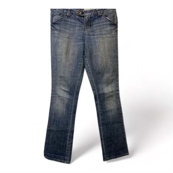 HPπ₯DKNY- SOHO Y2K Bootcut LowRise Jeans EUC - Picture 3 of 8